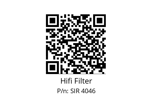   Hifi Filter SIR 4046