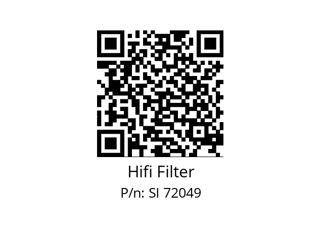   Hifi Filter SI 72049