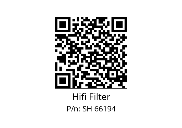   Hifi Filter SH 66194