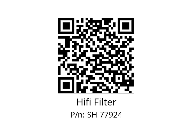   Hifi Filter SH 77924