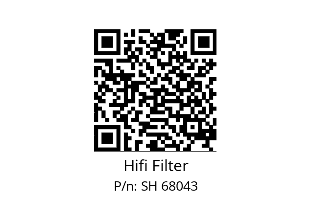   Hifi Filter SH 68043