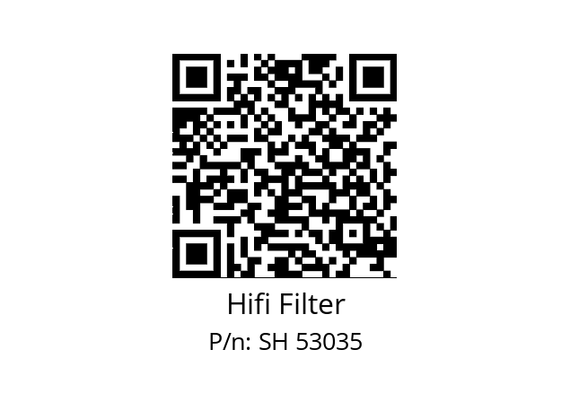   Hifi Filter SH 53035