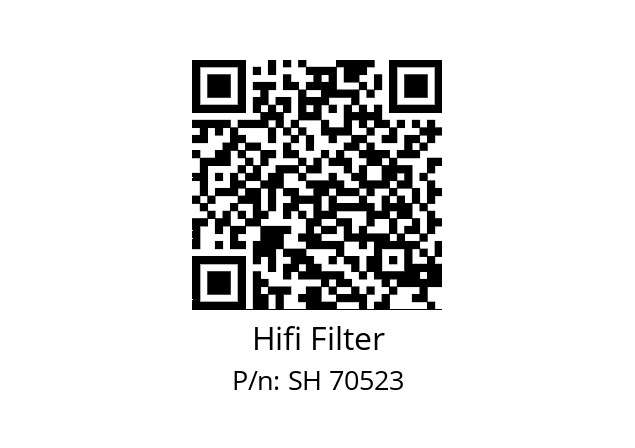   Hifi Filter SH 70523