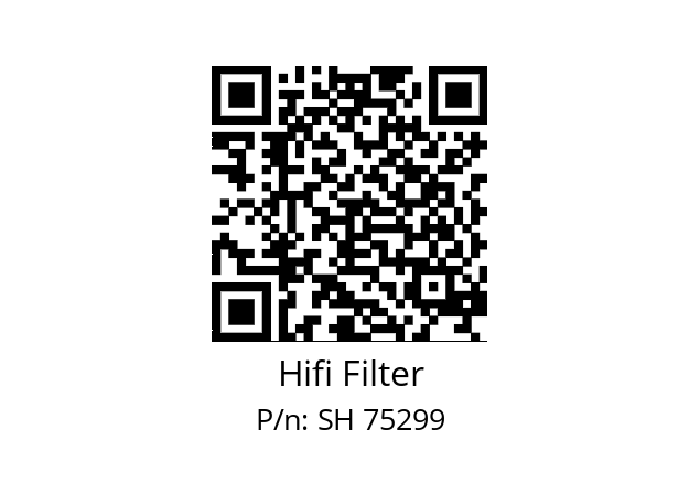   Hifi Filter SH 75299