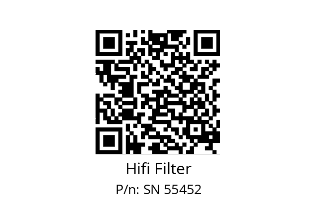   Hifi Filter SN 55452