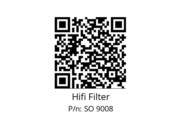   Hifi Filter SO 9008