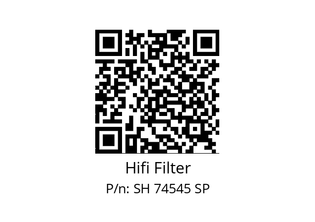   Hifi Filter SH 74545 SP