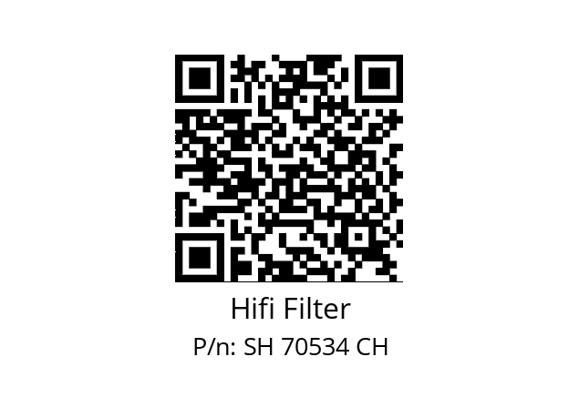   Hifi Filter SH 70534 CH