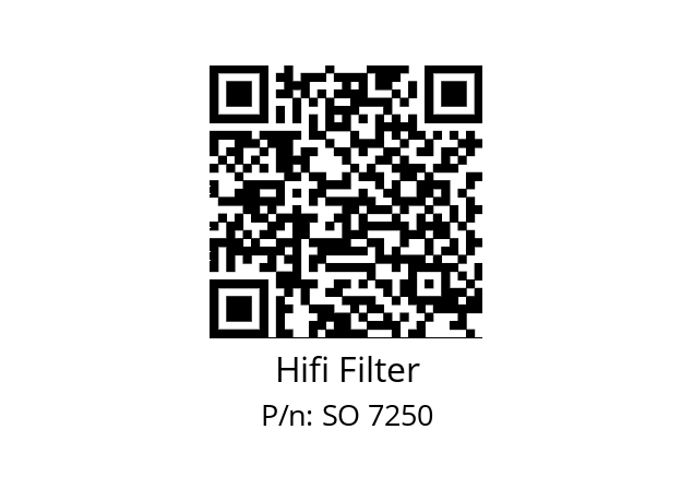   Hifi Filter SO 7250