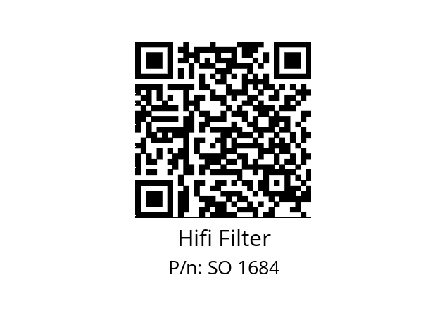   Hifi Filter SO 1684