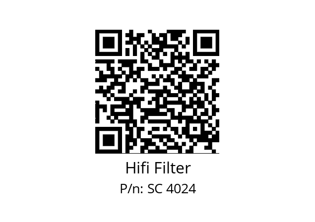   Hifi Filter SC 4024