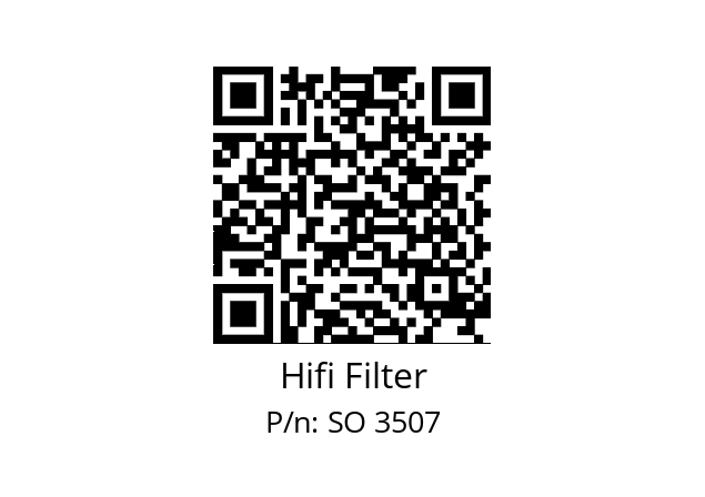   Hifi Filter SO 3507