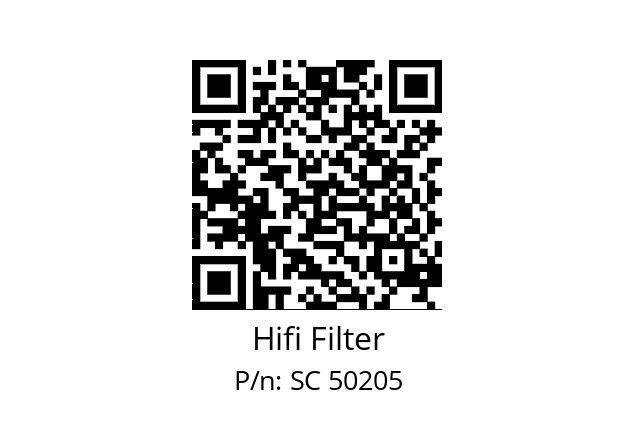   Hifi Filter SC 50205