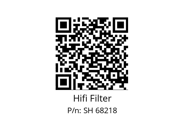   Hifi Filter SH 68218