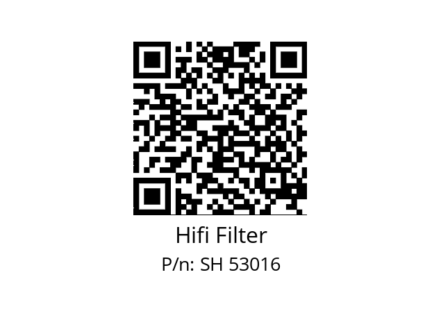   Hifi Filter SH 53016