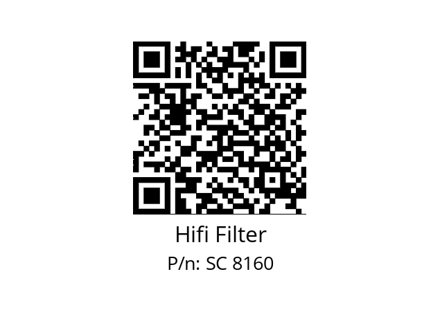   Hifi Filter SC 8160