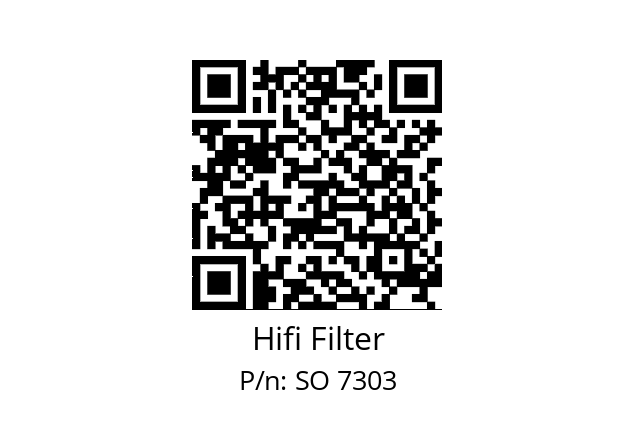   Hifi Filter SO 7303