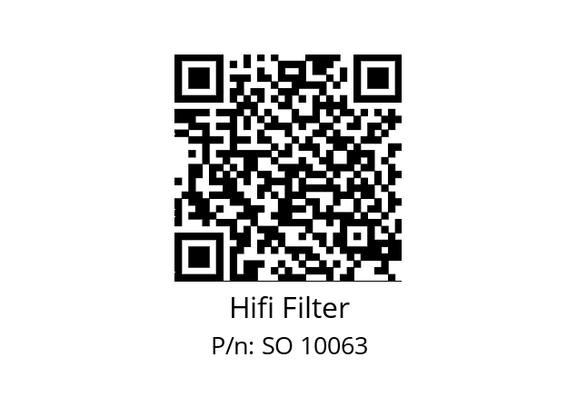   Hifi Filter SO 10063