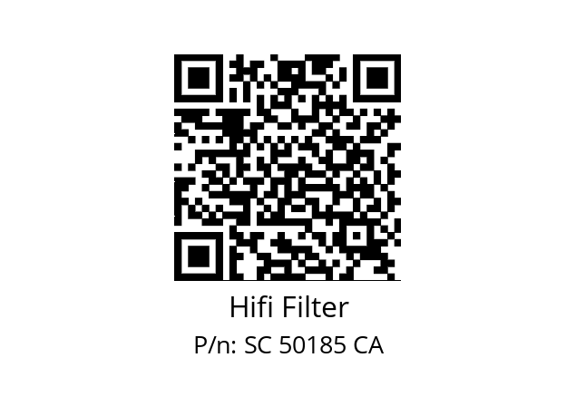   Hifi Filter SC 50185 CA