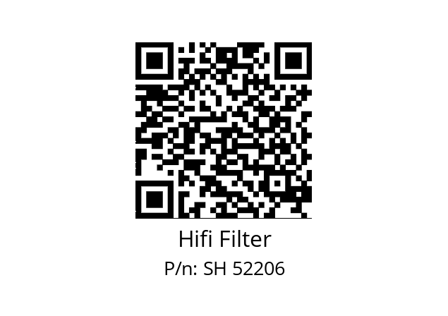   Hifi Filter SH 52206