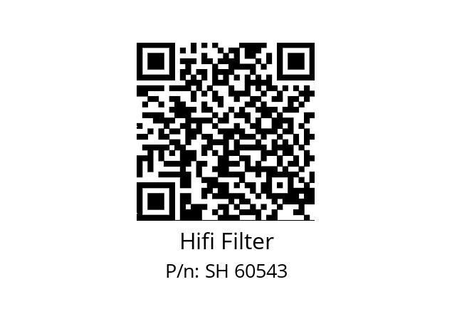   Hifi Filter SH 60543