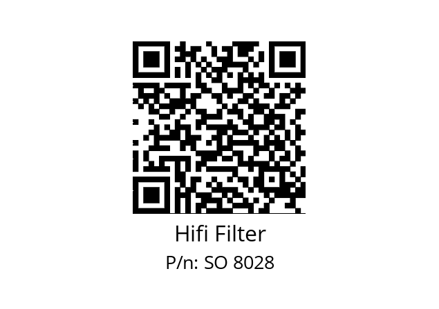   Hifi Filter SO 8028