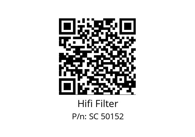   Hifi Filter SC 50152