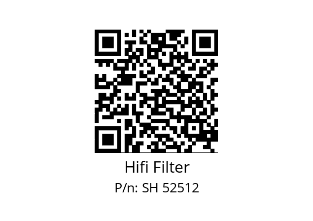   Hifi Filter SH 52512