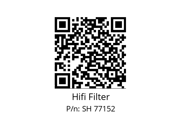   Hifi Filter SH 77152