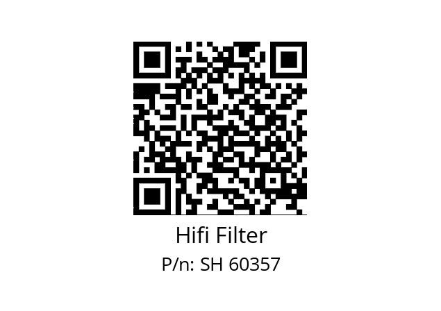   Hifi Filter SH 60357