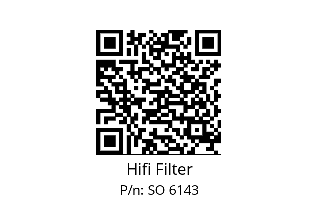   Hifi Filter SO 6143