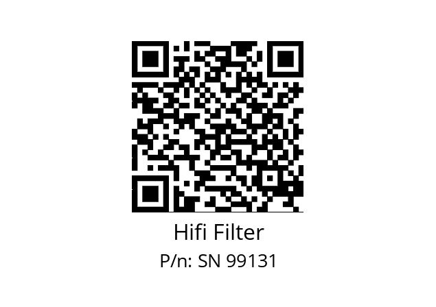   Hifi Filter SN 99131