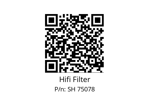   Hifi Filter SH 75078