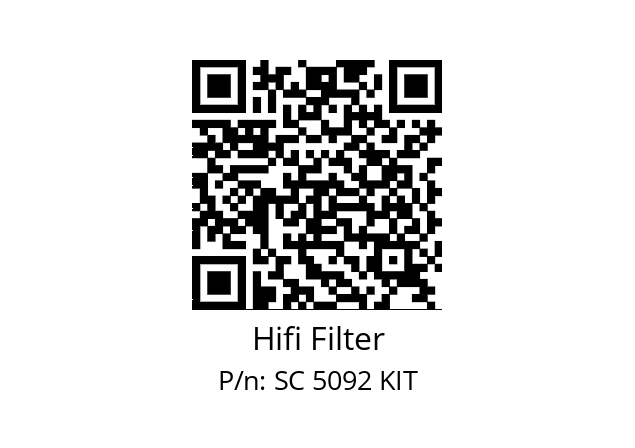   Hifi Filter SC 5092 KIT