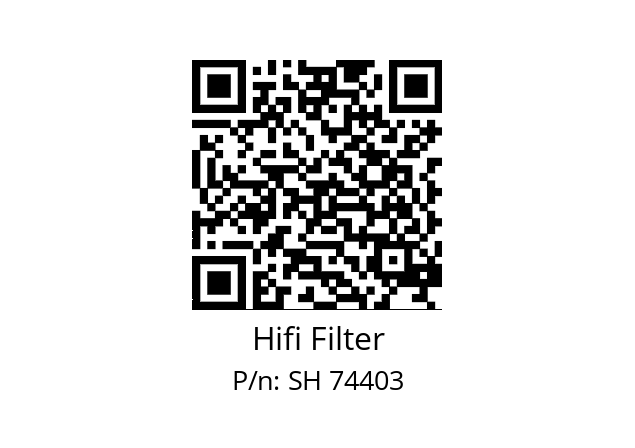   Hifi Filter SH 74403