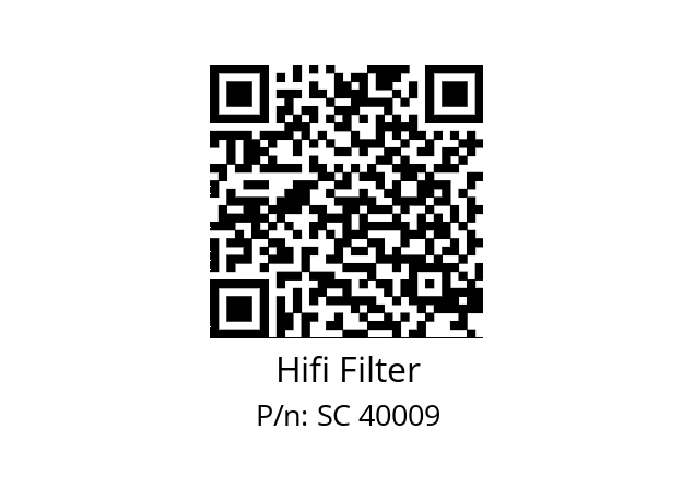   Hifi Filter SC 40009