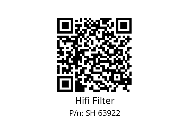   Hifi Filter SH 63922