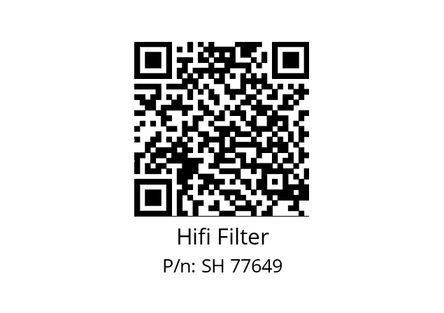   Hifi Filter SH 77649