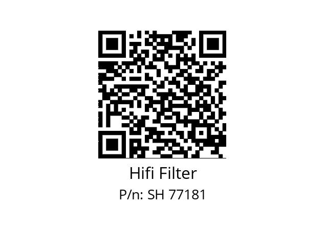   Hifi Filter SH 77181