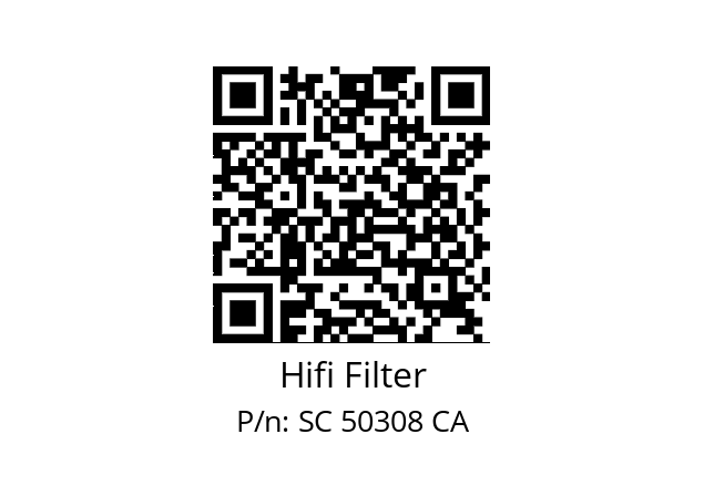   Hifi Filter SC 50308 CA