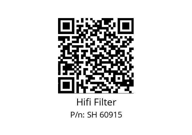   Hifi Filter SH 60915