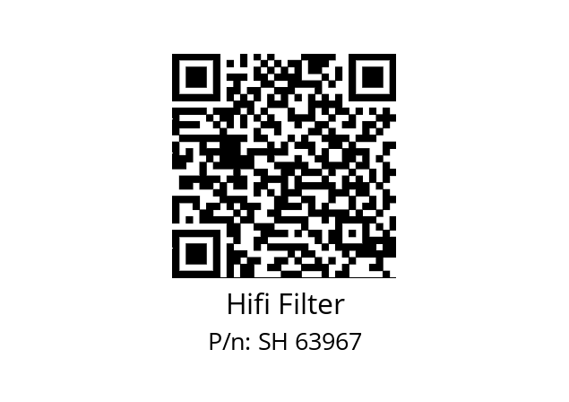   Hifi Filter SH 63967