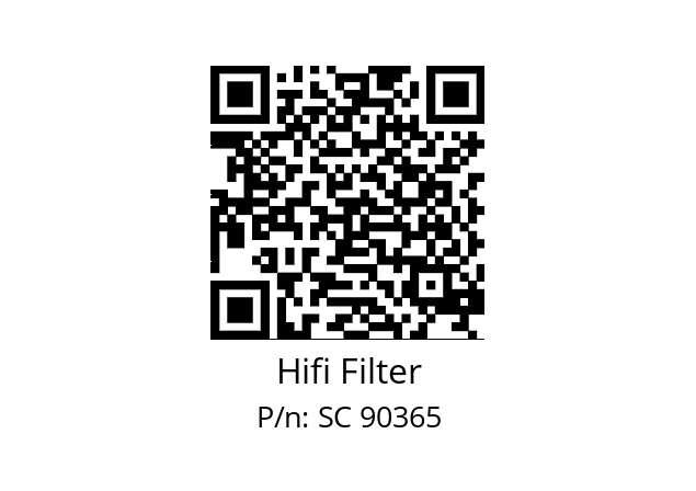   Hifi Filter SC 90365