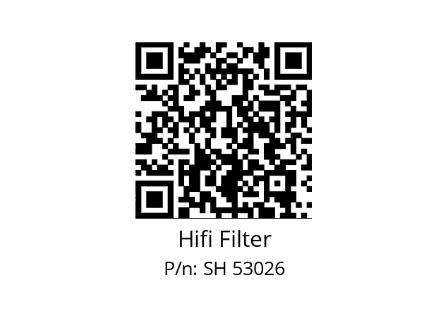   Hifi Filter SH 53026