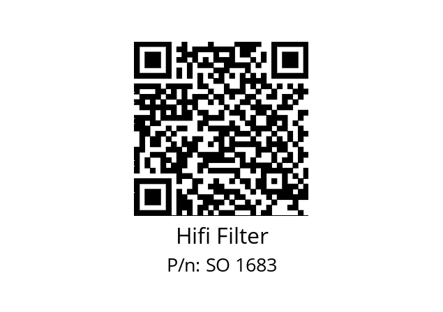   Hifi Filter SO 1683