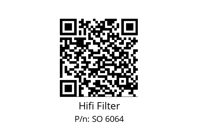   Hifi Filter SO 6064