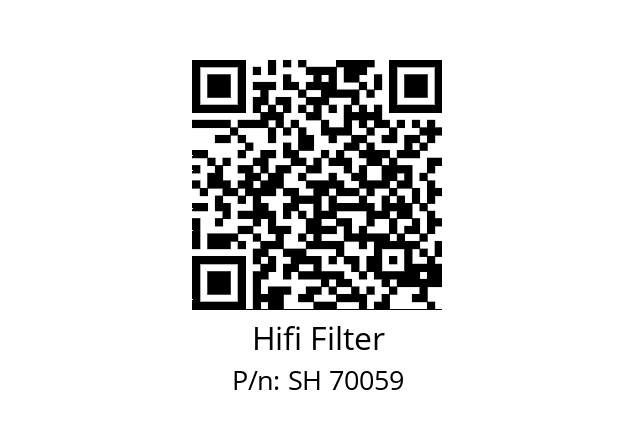   Hifi Filter SH 70059