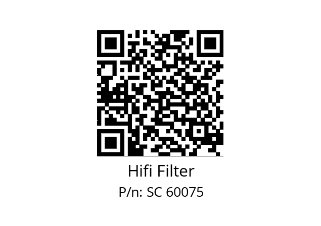   Hifi Filter SC 60075