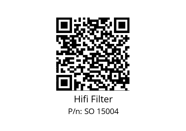   Hifi Filter SO 15004