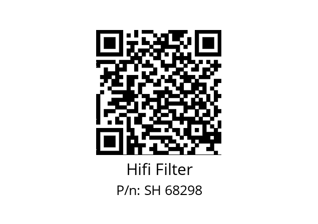   Hifi Filter SH 68298